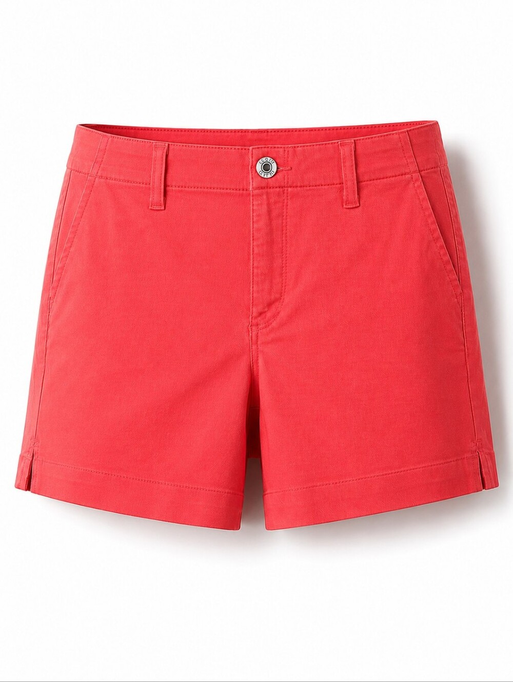 STS Blue Alana Mid Rise Trouser Shorts Womens Sz 27 NWT Poppy Red Chino Casual
